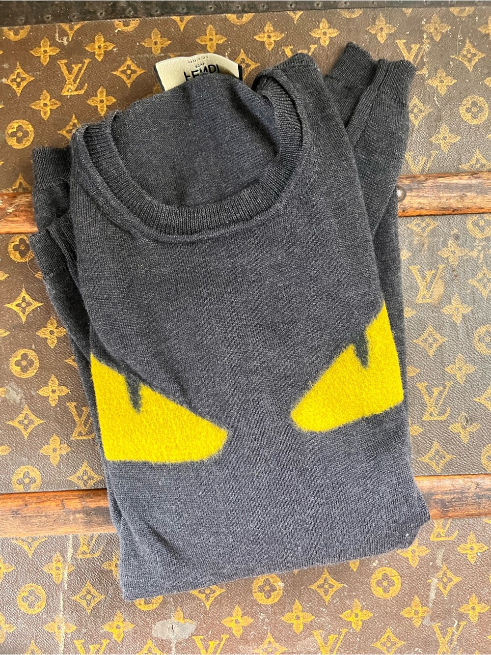 Fendi Men’s Monster Eye Sweater